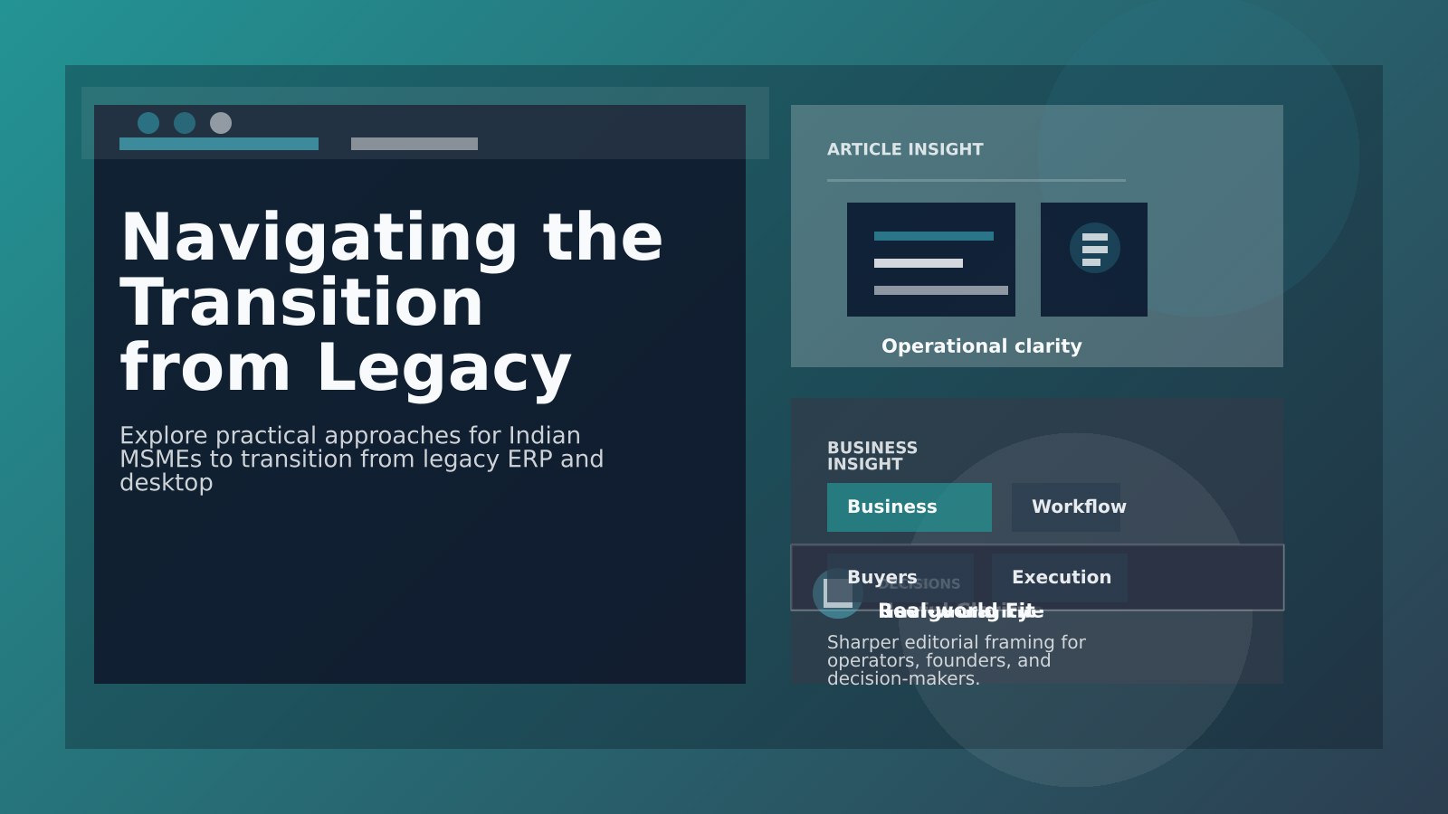 From Legacy to Cloud-Native: Practical Pathways for Indian MSMEs to Modernize ERP Systems